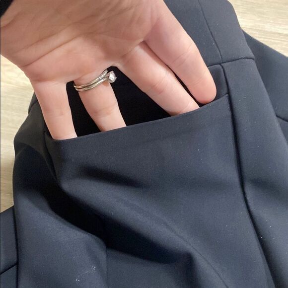 Athleta Stellar Mid-Rise Slim Pants Black Euroluxe Size‎ 4 Tall NWOT - Picture 6 of 11